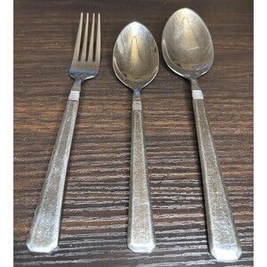 J.A. Henckels International Metrona 18/10 Stainless 3 Dinner Serving Dinnerware